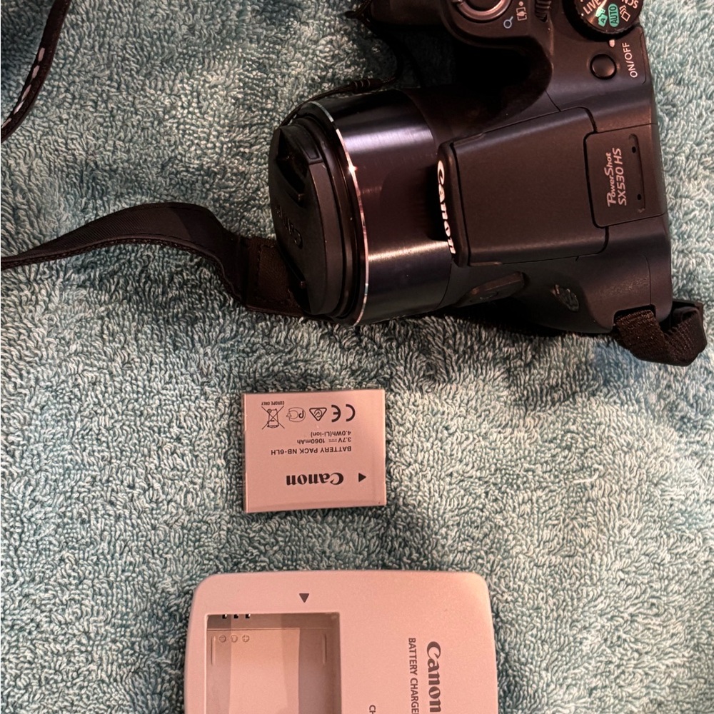 Canon Black Digital Camera with Premium Features